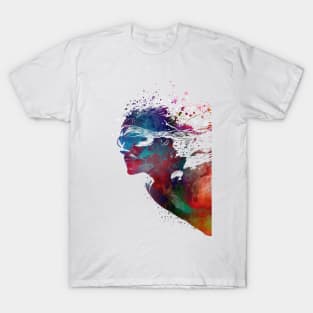 Swimmer sport art #swimmer #sport T-Shirt